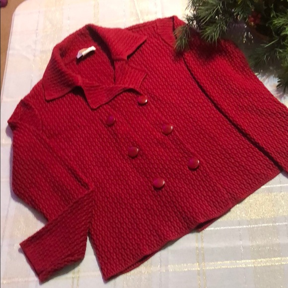 Talbots red sweater - Picture 1 of 1